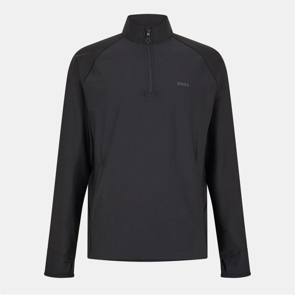 Boss Mens Regular  Active Sweatshirt / Black